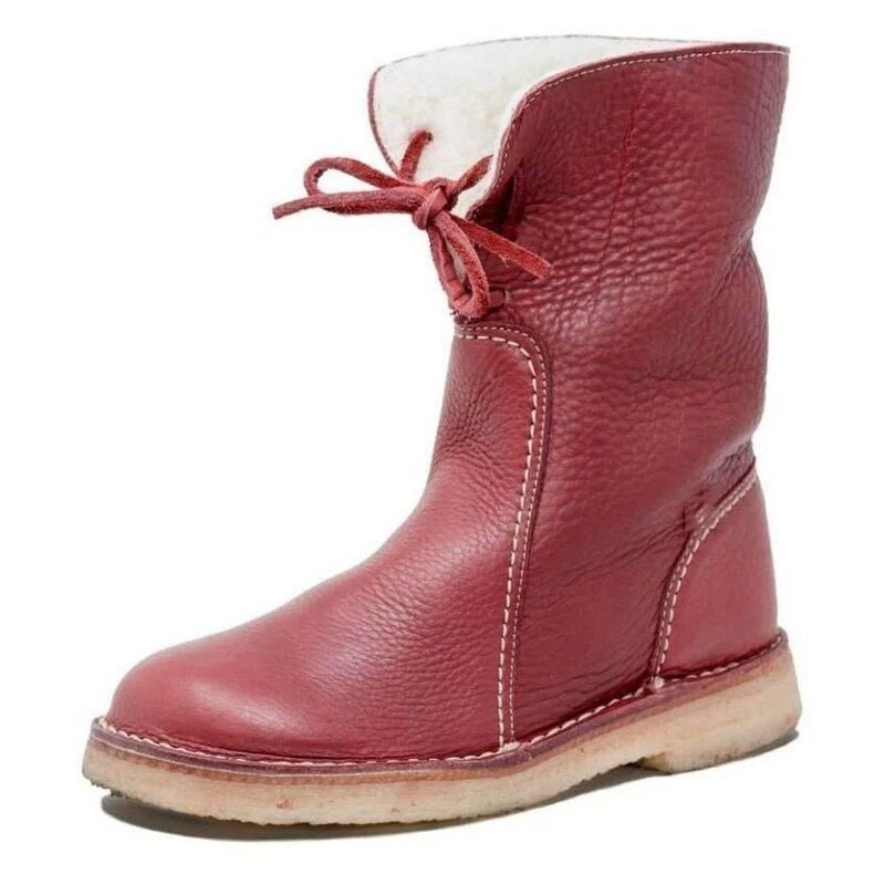 Vintage Buttery-Soft Waterproof Wool Lining Boots(buy 2 free shipping)