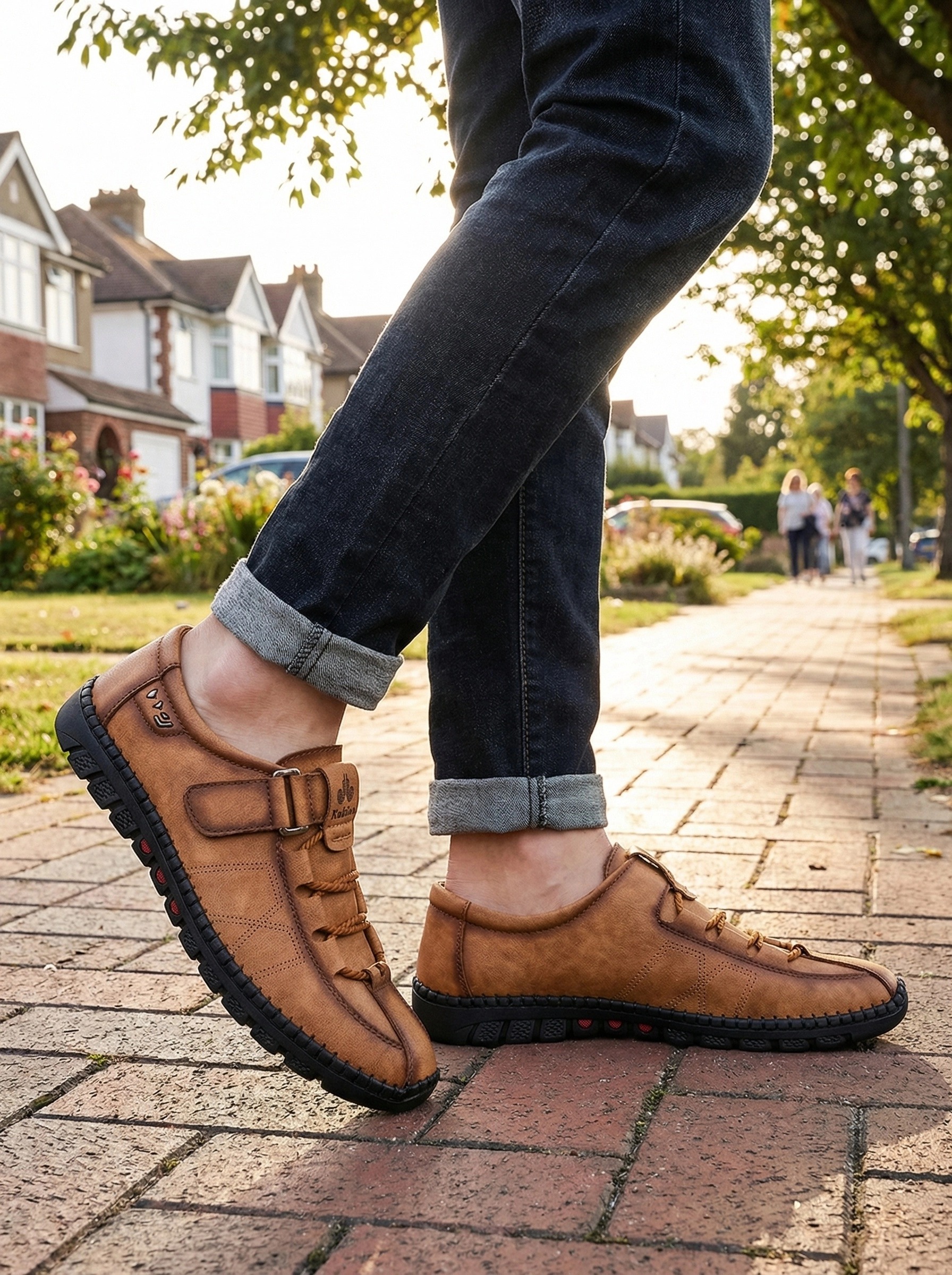 真实日常街拍皮鞋