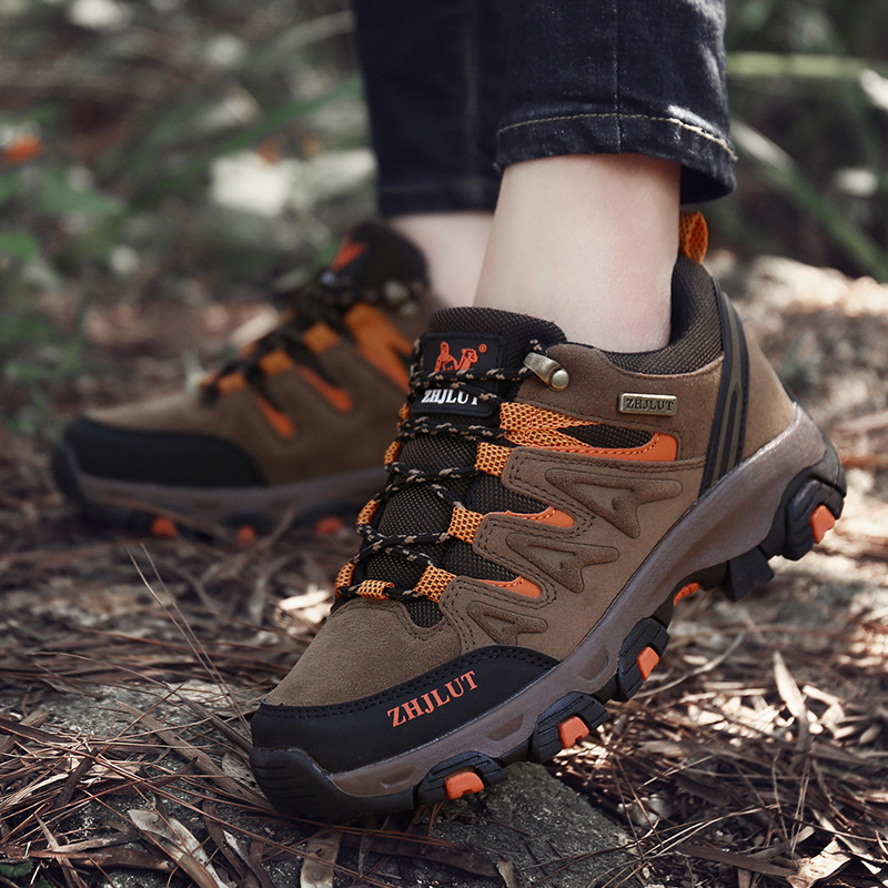 (⏰Limited Time Sale 70% OFF) Men's Outdoor Orthopedic Ankle Support Boots Waterproof Non-slip Wide Toe Hiking Boots