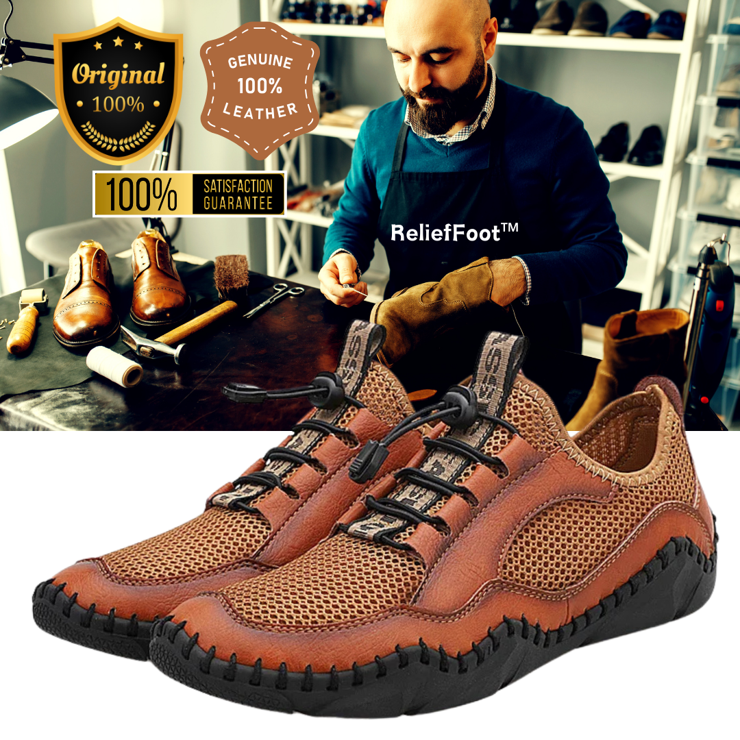 OrthoTrail™⏰Promotion - 70% OFF🔥Men's Handmade Italian Cowhide Breathable Loafers