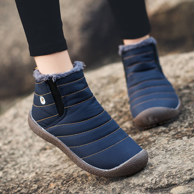 Couple's high-top warm snow boots