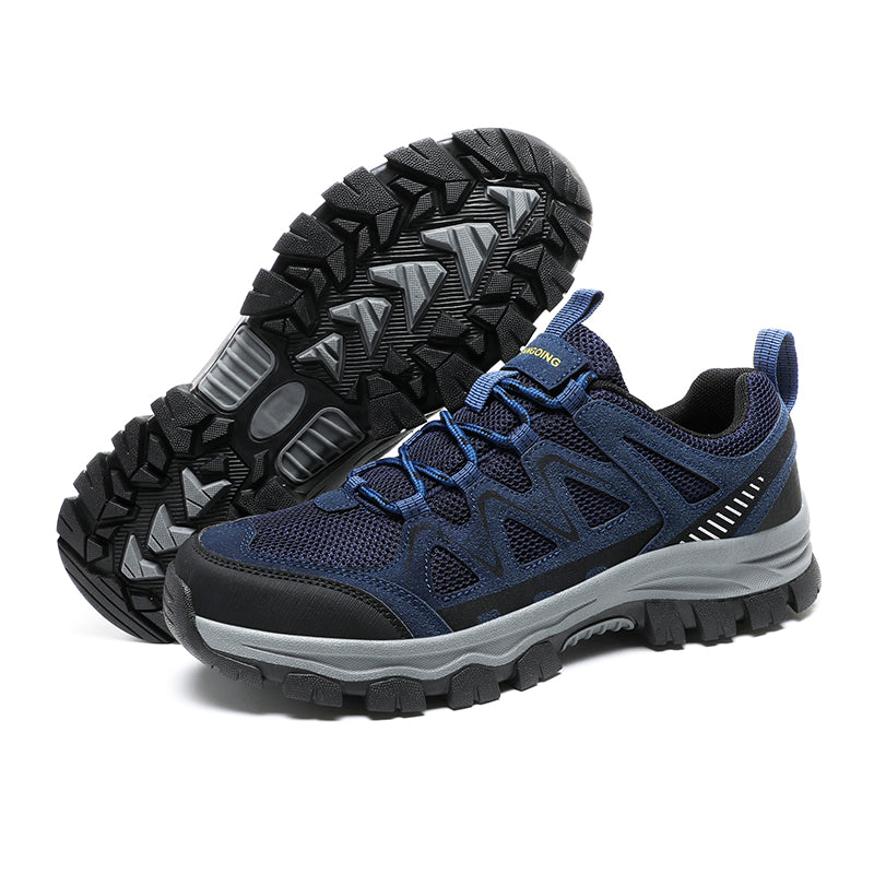 Men's Athletic Work Shoes – Arch Support, Wide Toe Box, Breathable, Lightweight, Non-Slip, Built for Hiking & Outdoor Use