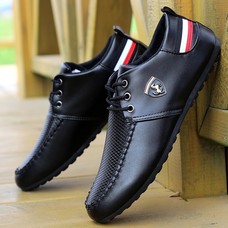 2024 Italian Genuine Leather Driving Shoes