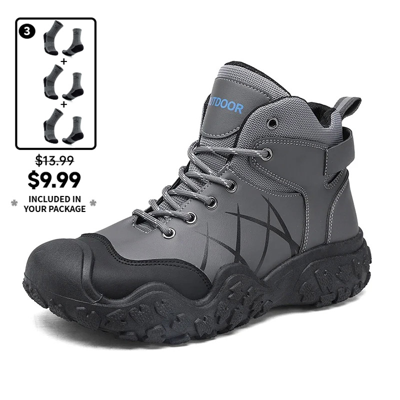 ⏰Limited Time Sale 70% OFF⏰Men's Outdoor Hiking Boots Work Boots - Ideal for Everyday Wear & Outdoor Adventures