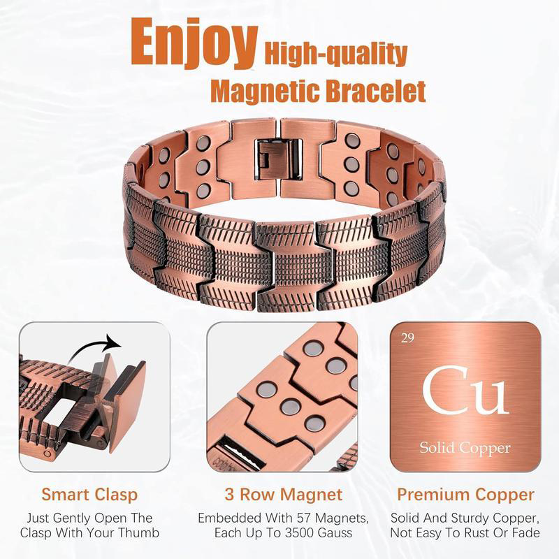 🎁Limited-time Offer for 2026 – Celebrate with 70% OFF! - Copper Magnetic Power - Boost Circulation, Banish Fatigue