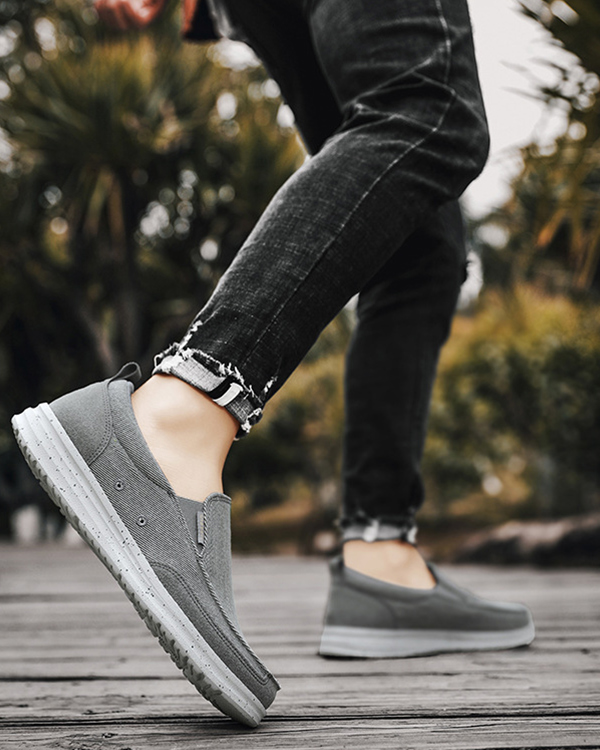 MEN'S CASUAL CANVAS SHOES