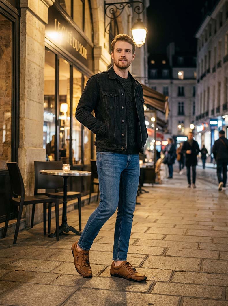 Street Style Brown Leather Shoes