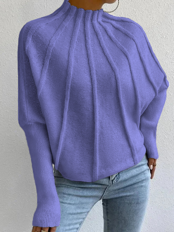 🎄Christmas Clearance🔥2025 Women's Casual Bat Sleeve Pullover Sweater