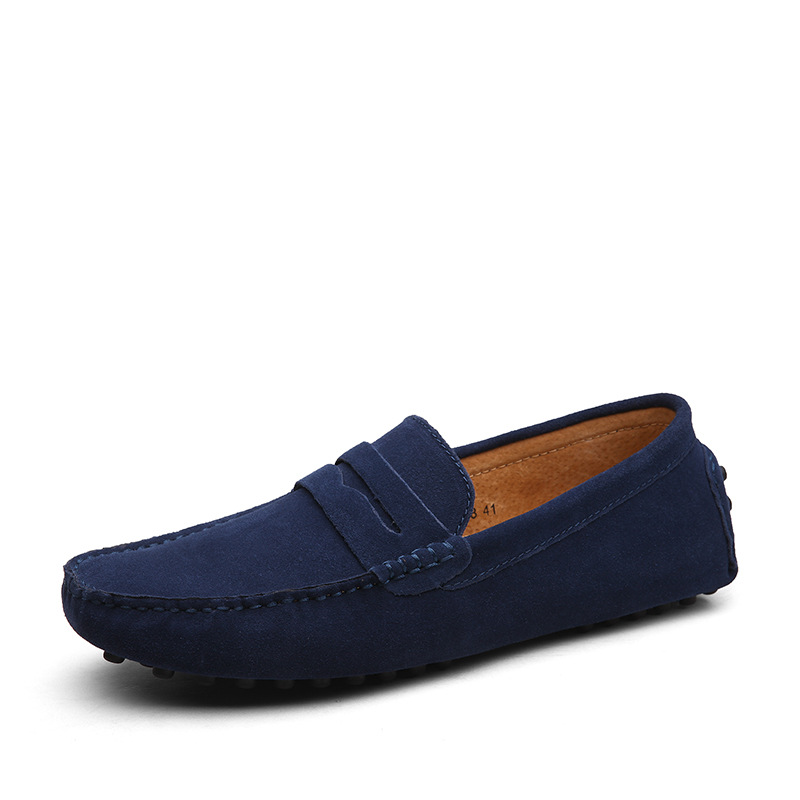 Men's Genuine Leather Comfortable Slip On Casual Shoes