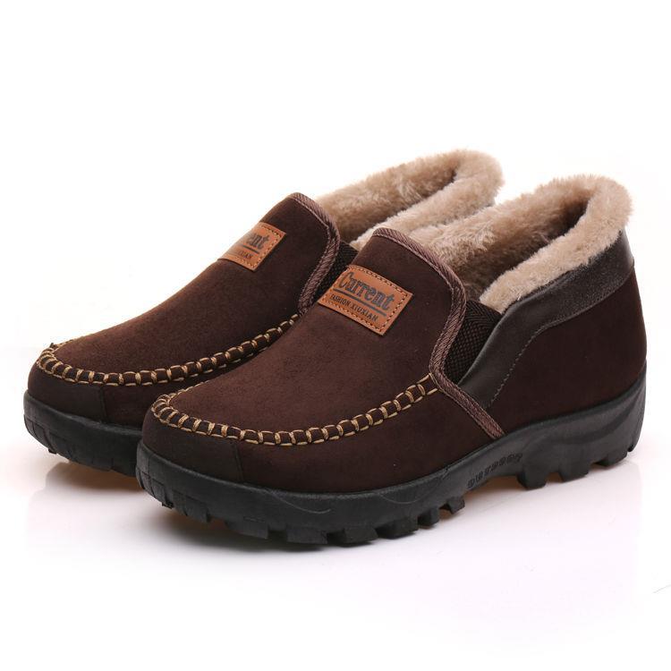 MEN'S WINTER WARM FLEECE NON-SLIP CASUAL SHOES