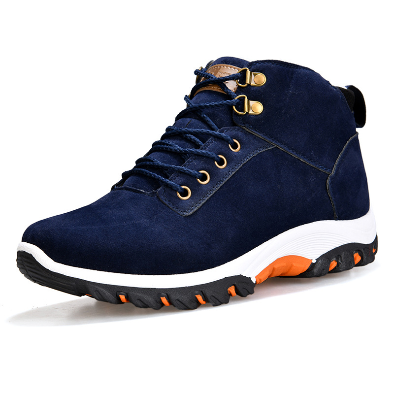 Men's Winter Warm Velvet Upper Sports Work Shoes