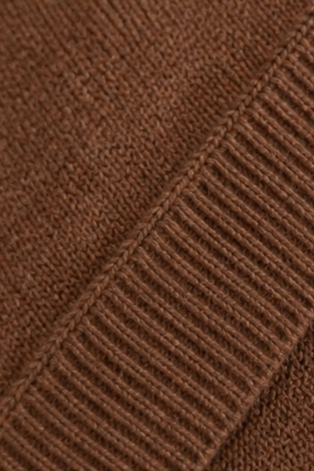 Asymmetric Button Turtleneck Sweater
