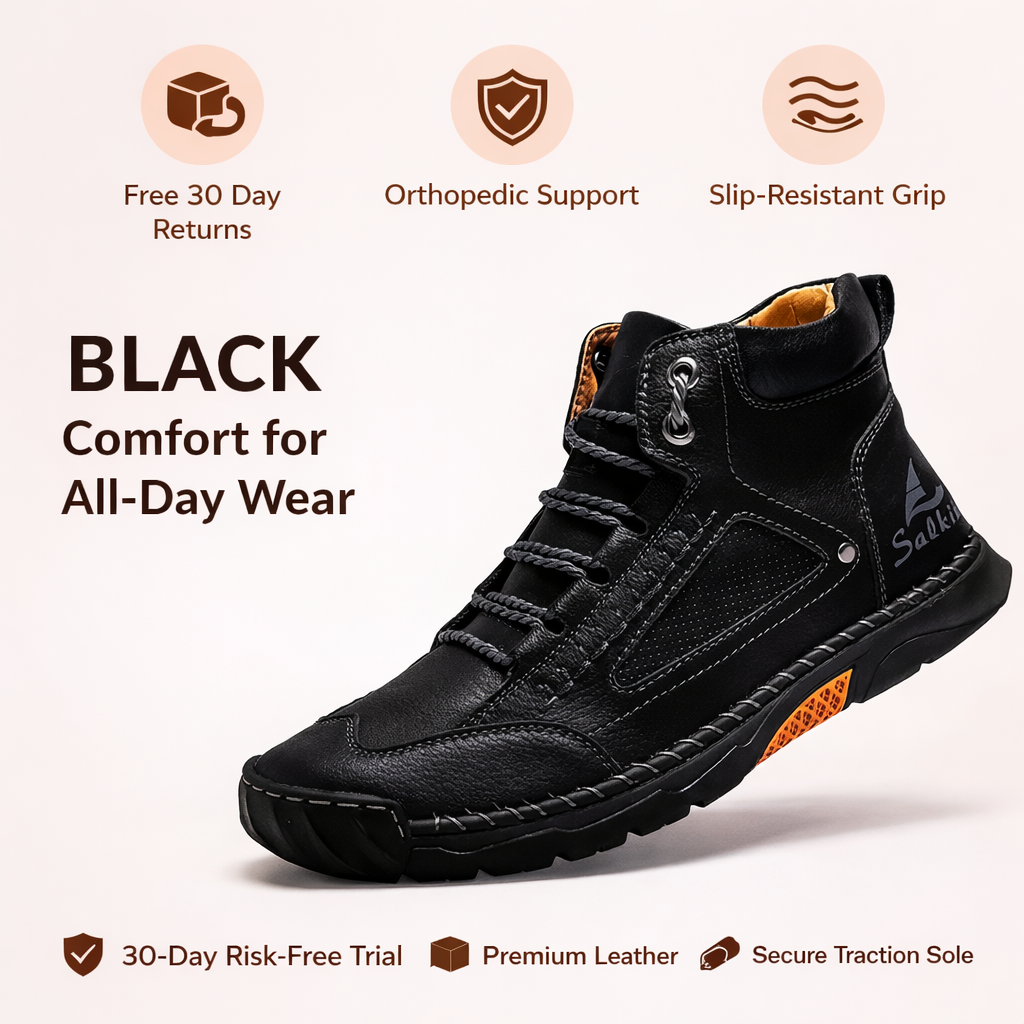 Men's Comfortable Handmade Leather Boots
