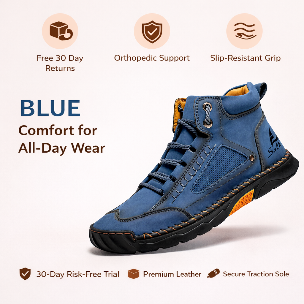 Men's Comfortable Handmade Leather Boots