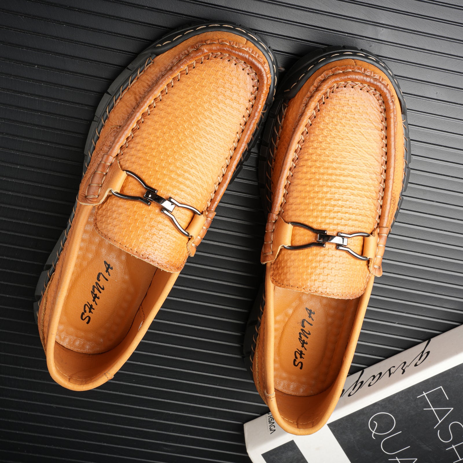 🔥Last Day 60% OFF🔥Men's genuine calfskin leather Slip-On Loafers