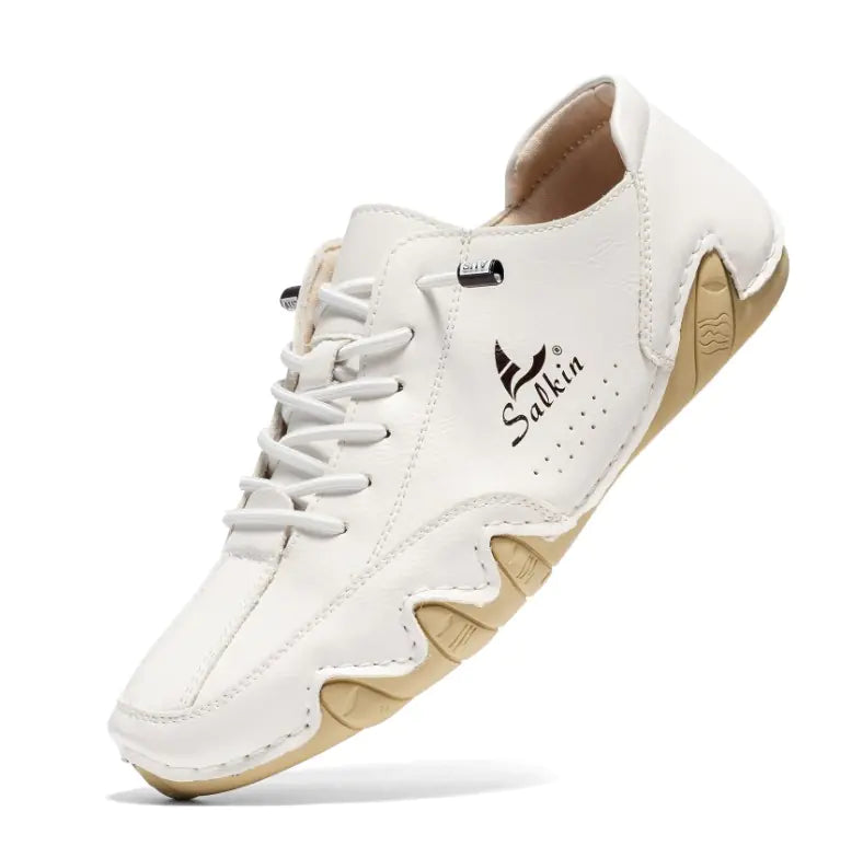 2026 Leather Casual Shoes Sneakers for Men Comfortable Summer Walking Designer Loafers Moccasin New In Luxury Sports Shoes Man