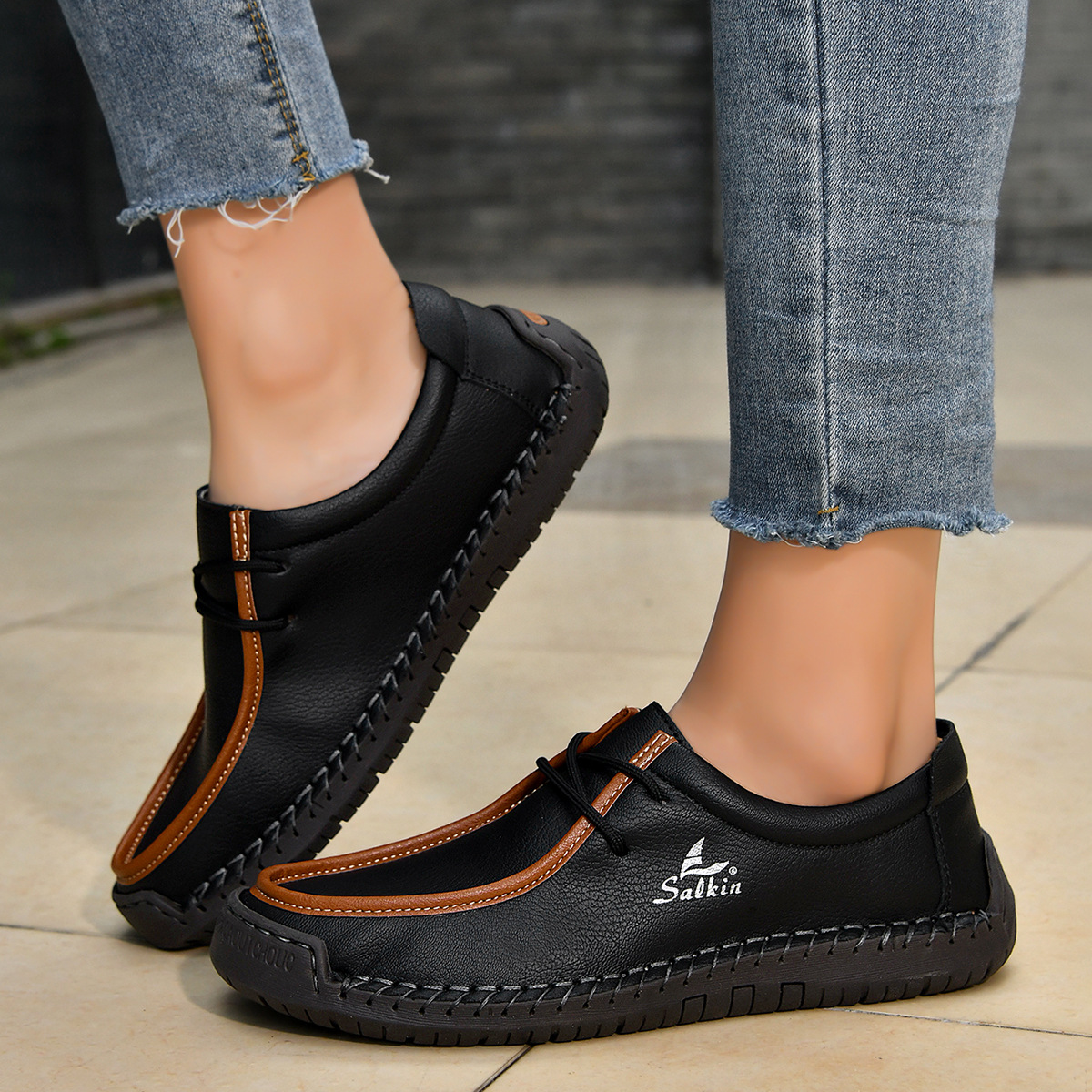 Men's Waterproof Walking Shoes with Cushioning, OrthoLite Insole, and GORE-TEX Protection