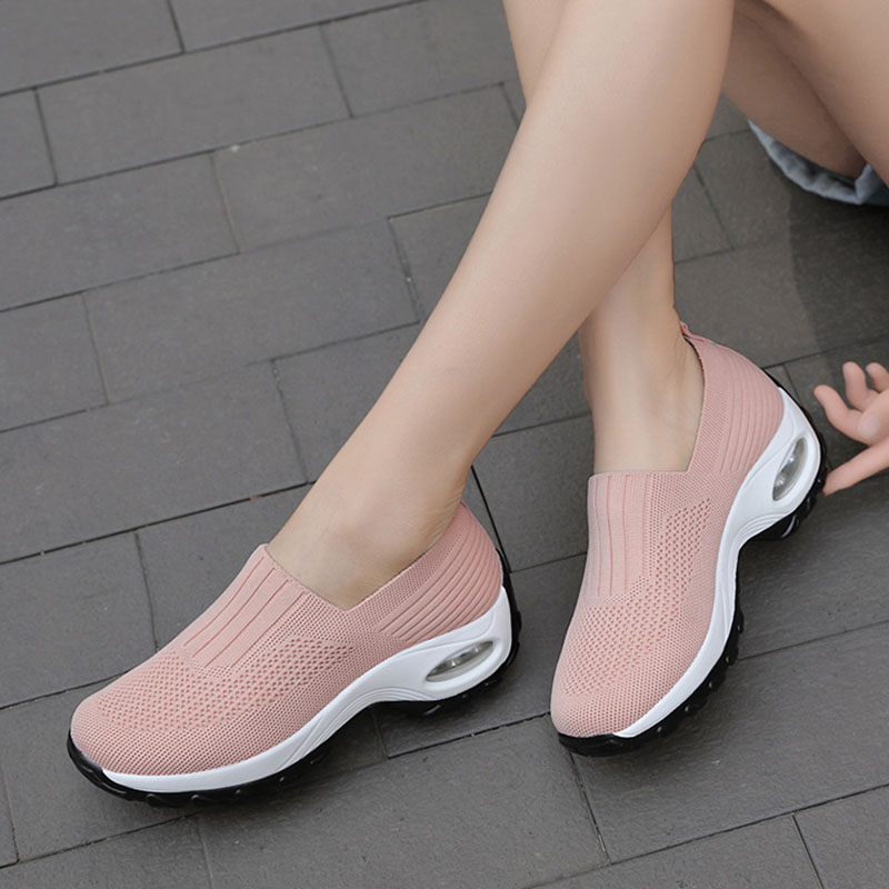 Womens Skech-Air GO-WALK Air Cushion Trainers