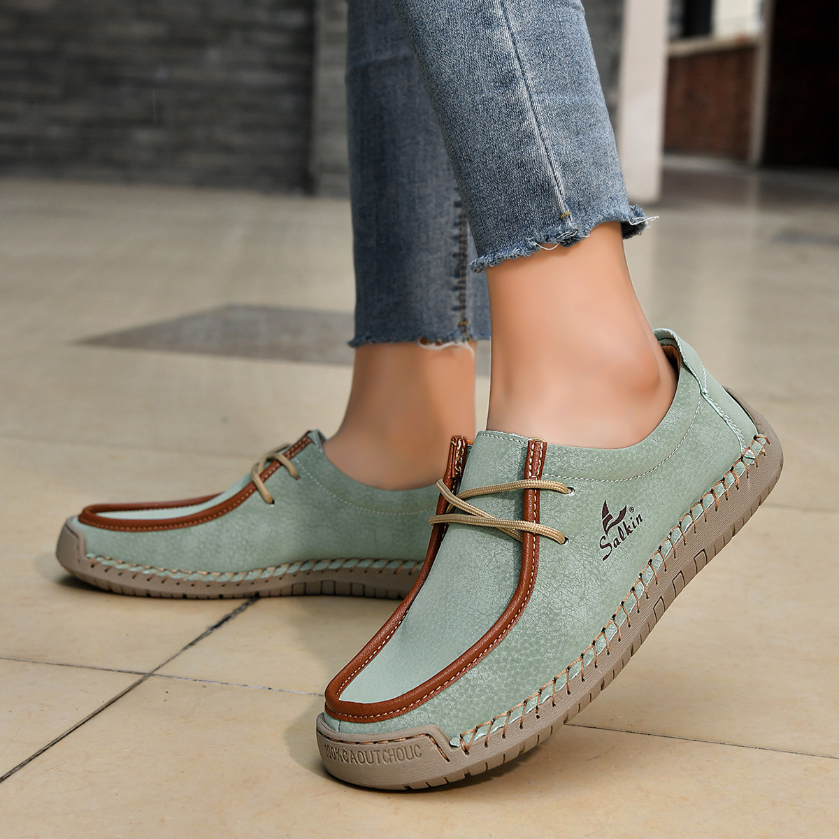 Men's Waterproof Walking Shoes with Cushioning, OrthoLite Insole, and GORE-TEX Protection