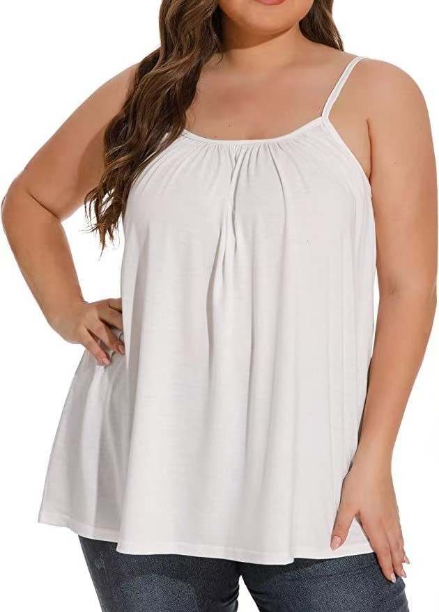 Loose-fitting Tank Top With Built-in Bra