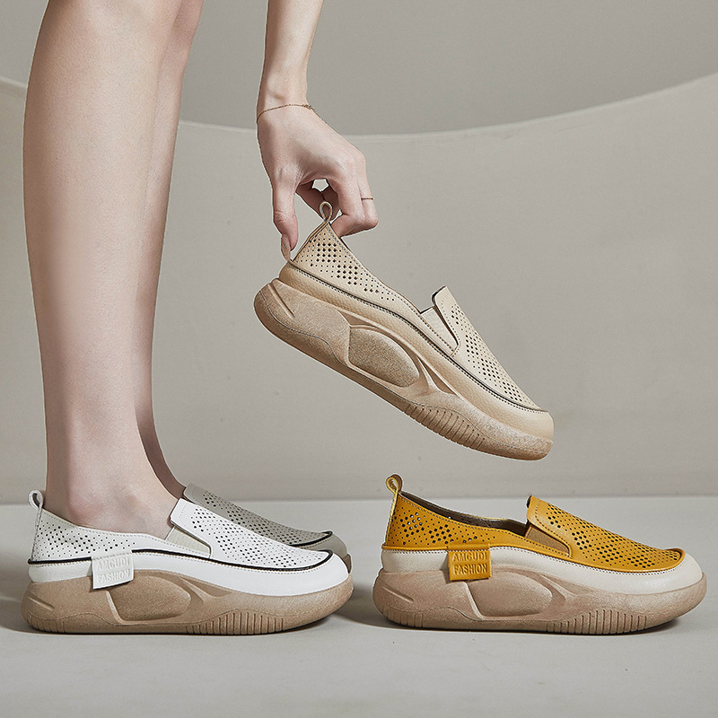 Women's Breathable Soft Sole Slip On Shoes