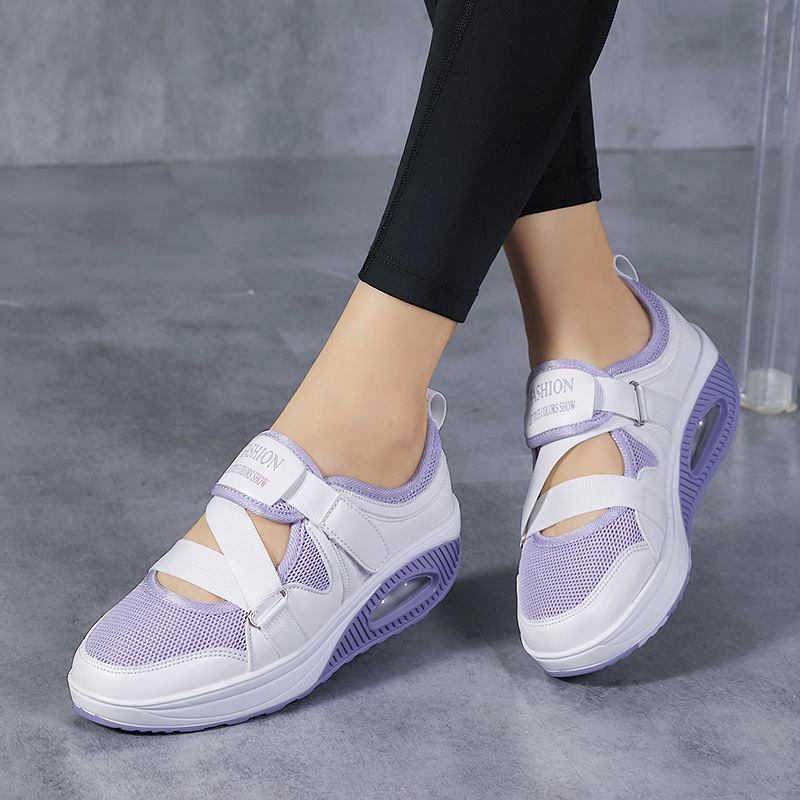 Women Orthopedic Shoes Wide Adjusting Soft Comfortable Diabetic Walking Shoes