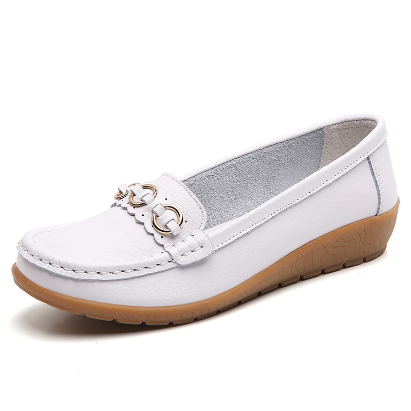 NEW - Women's Breathable Leather Loafers