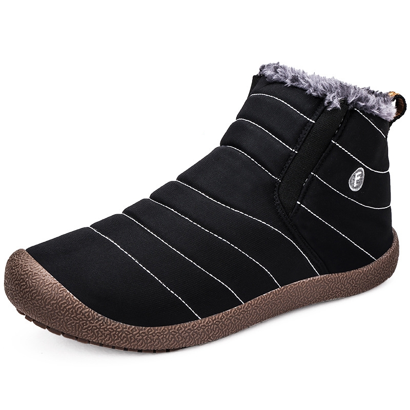 Outdoor Waterproof Warm Cold-resistant Couple Cotton Snow Boots