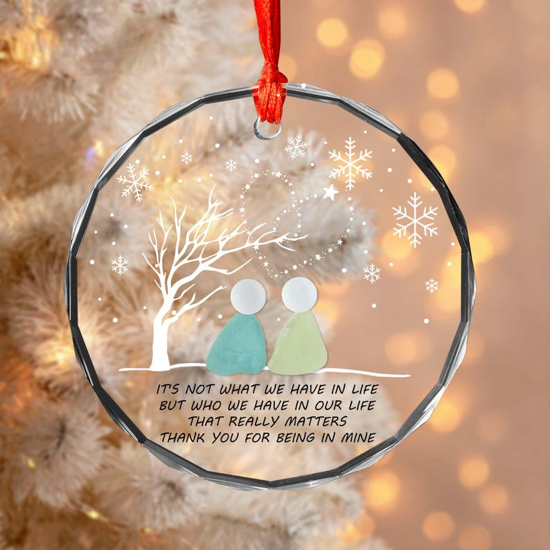 Handcrafted Sea Glass Friendship Keepsake