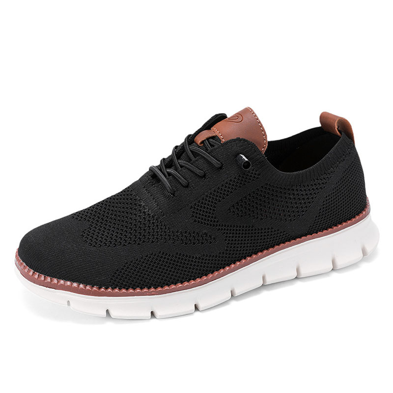 Summer Breathable Sneakers Fly Woven Mesh Shoes