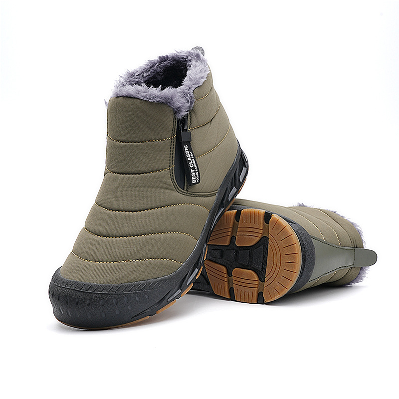Winter Warm Mountaineering High-Bonker Velvet Outdoor Snow Boots Thickened Warm Shoes