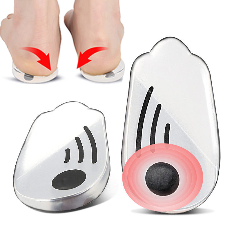 Magnets Silicon Orthopedic Insoles, O/X Type Legs Knee Varus Correction Heel Pads