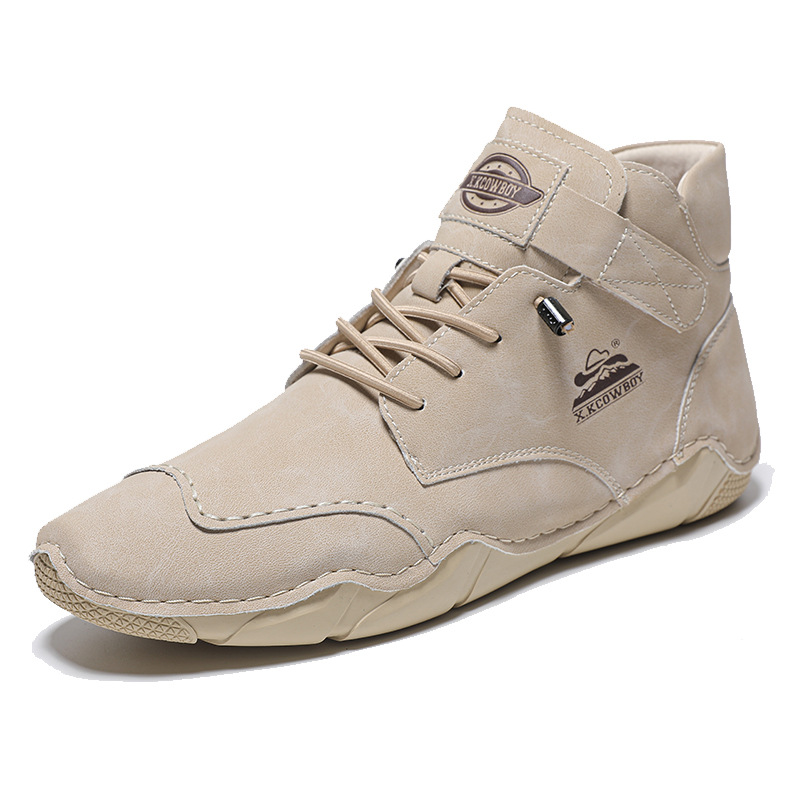 Last Day 70% OFF ⏱️🔥Men's Authentic Calfskin High-top Martin Boots