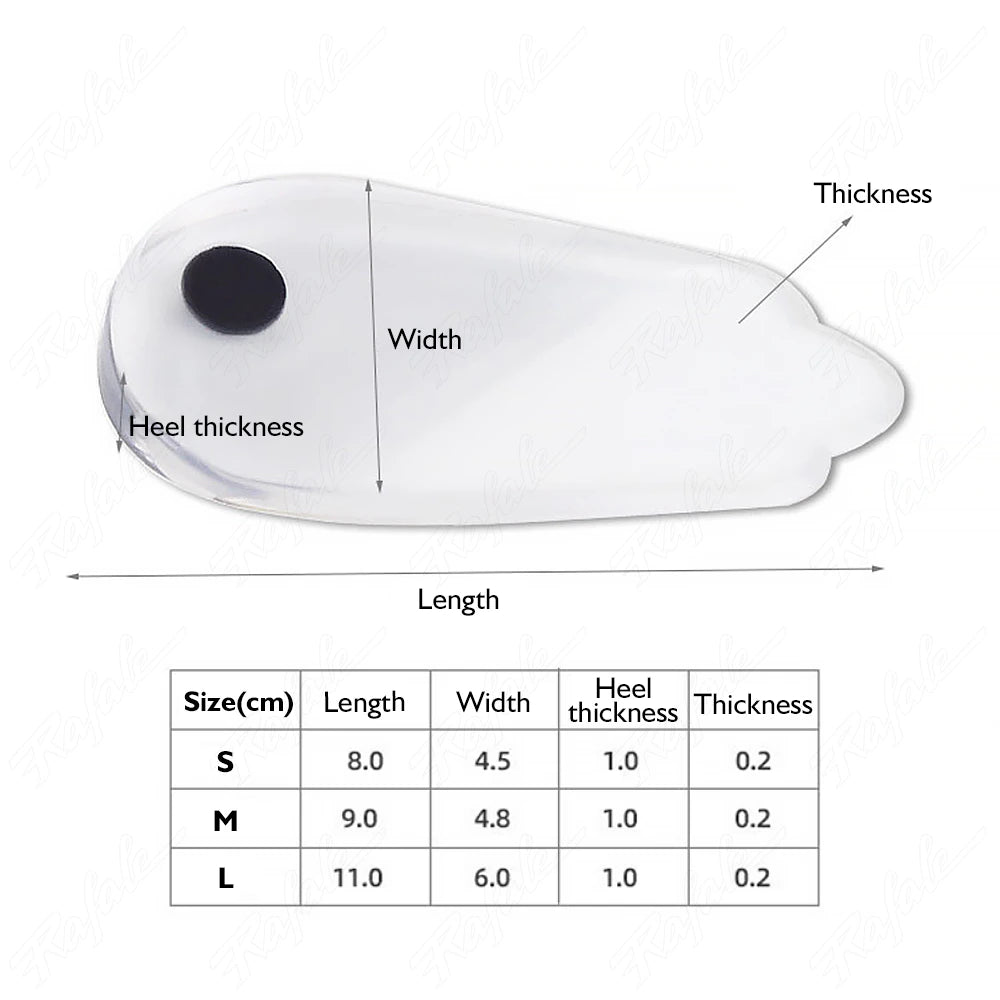 Magnets Silicon Orthopedic Insoles, O/X Type Legs Knee Varus Correction Heel Pads
