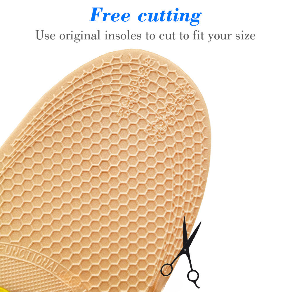 Orthopedic Insoles Orthotics Flat Foot Health Sole, Arch Support Pad For Plantar fasciitis Feet