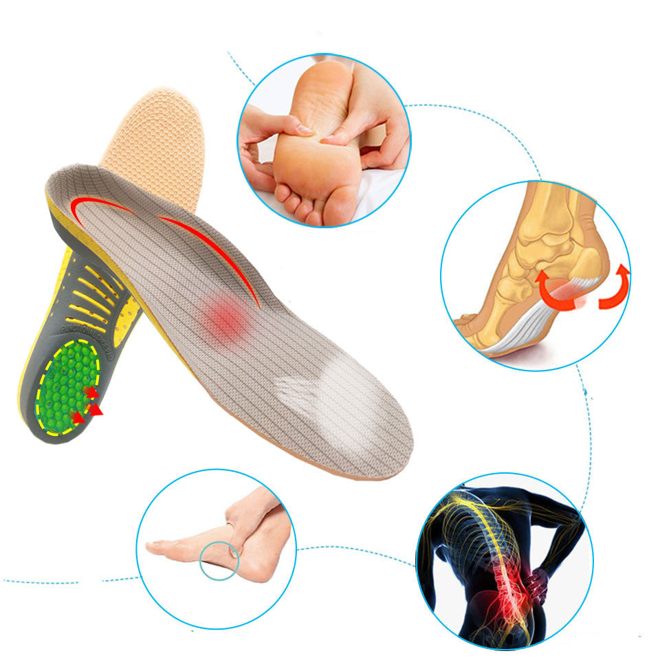 Orthopedic Insoles Orthotics Flat Foot Health Sole, Arch Support Pad For Plantar fasciitis Feet