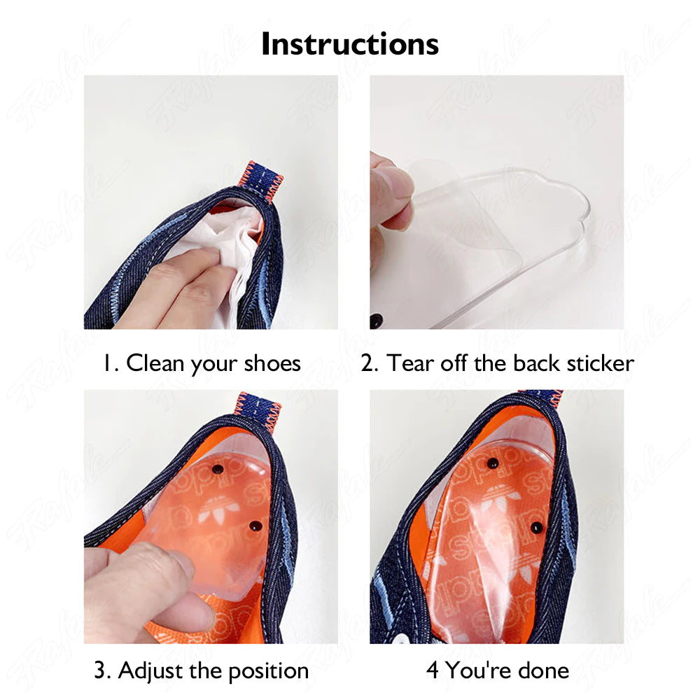 Magnets Silicon Orthopedic Insoles, O/X Type Legs Knee Varus Correction Heel Pads