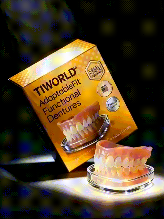 ✨Ends Today: 70% OFF! Tiworld™⏰ Custom-Fit Full Functional Dentures Make you more confident