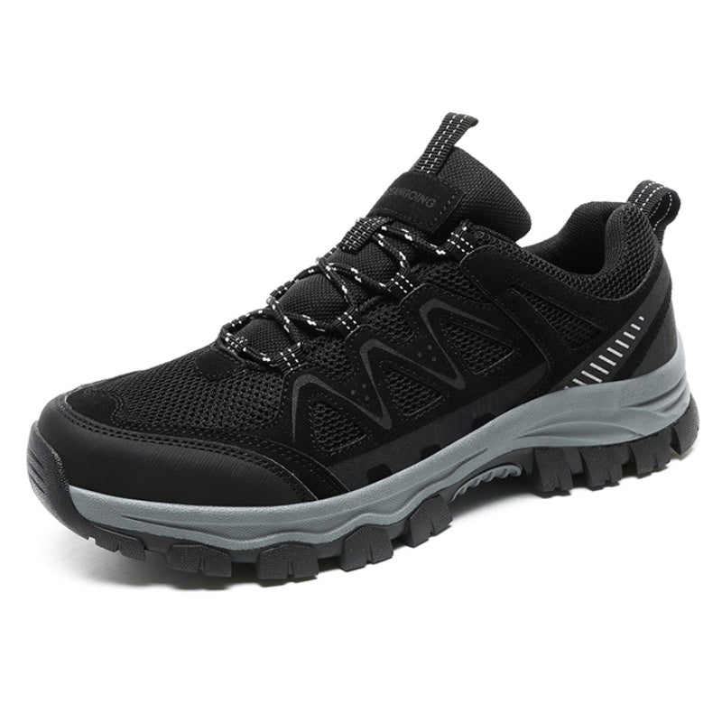 Men's Athletic Work Shoes – Arch Support, Wide Toe Box, Breathable, Lightweight, Non-Slip, Built for Hiking & Outdoor Use
