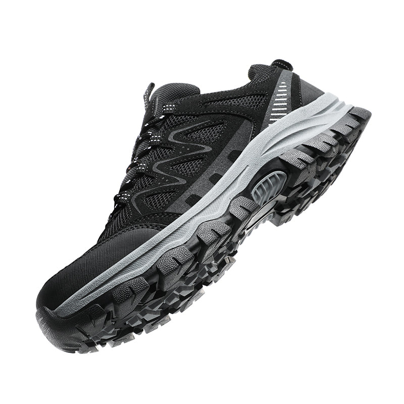 Men's Athletic Work Shoes – Arch Support, Wide Toe Box, Breathable, Lightweight, Non-Slip, Built for Hiking & Outdoor Use