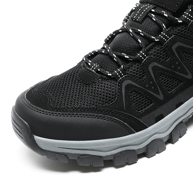 Men's Athletic Work Shoes – Arch Support, Wide Toe Box, Breathable, Lightweight, Non-Slip, Built for Hiking & Outdoor Use
