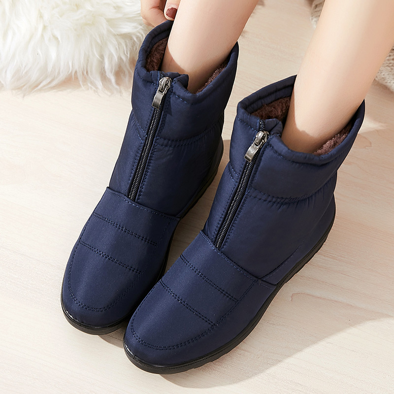 Women's Warm Waterproof Snow Boots