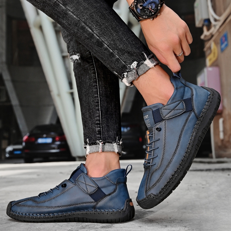 🔥Best-1 Seller 2026💥Men's Leather Mid-Top Martin Boots