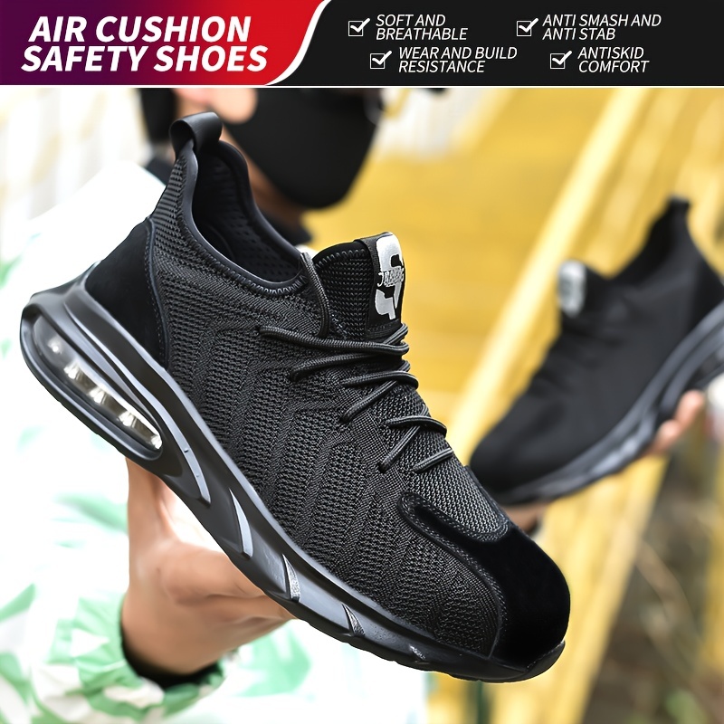 MEN’S COMFORTABLE ANTI-SMASHING AND PUNCTURE-PROOF WORK SAFETY SHOES