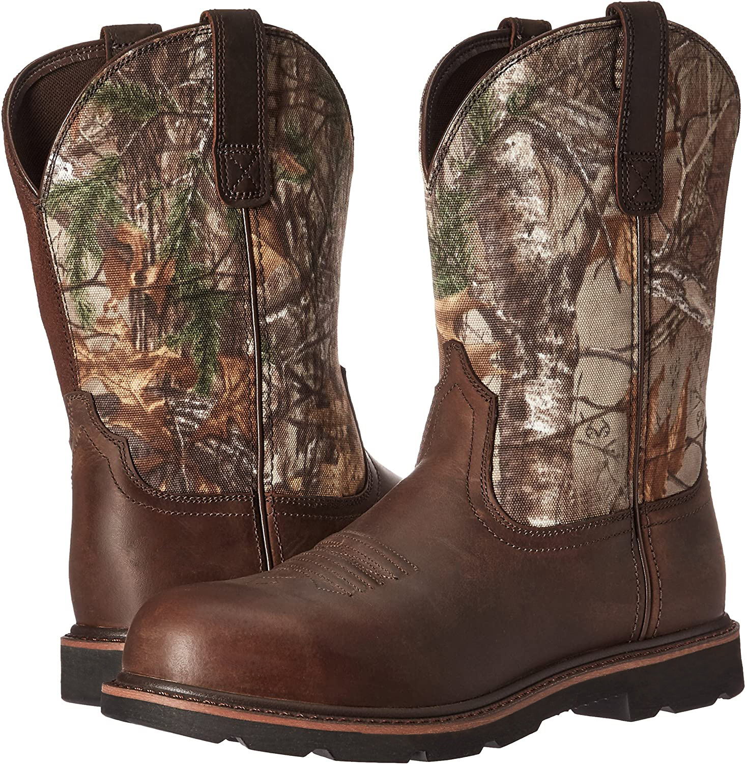 Men's Embroidery Craft Retro Martin Boots