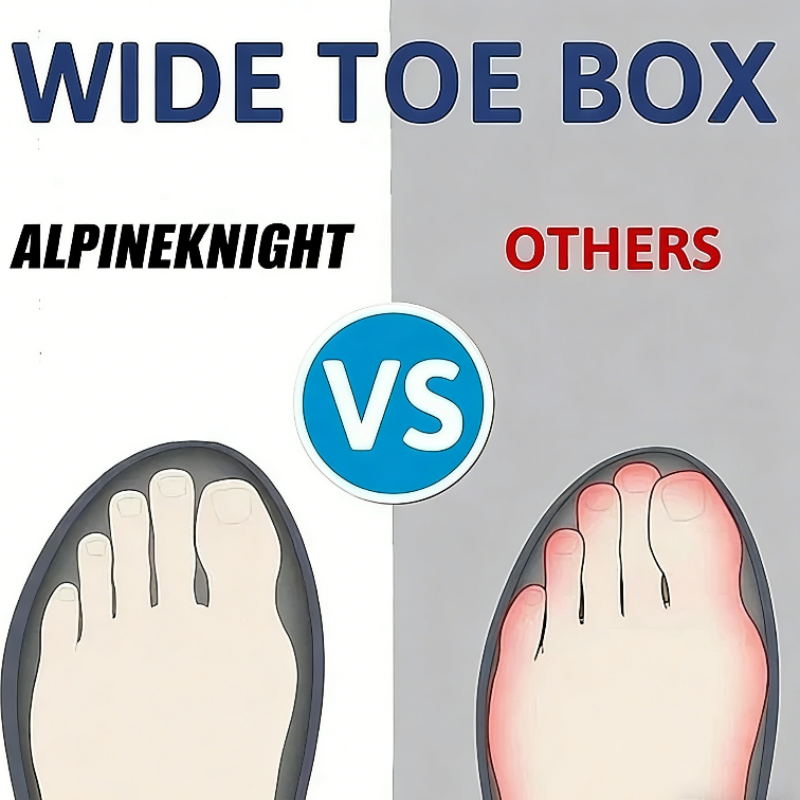 Men's Athletic Work Shoes – Arch Support, Wide Toe Box, Breathable, Lightweight, Non-Slip, Built for Hiking & Outdoor Use