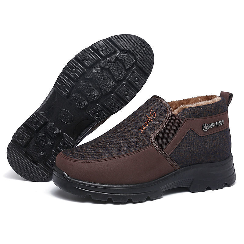 Men's Winter Fleece Non-slip Casual Shoes