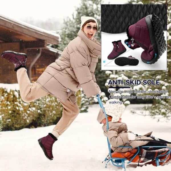 🔥HOT SALE🎁70% OFF 🎉WINTER WARM SNOW WATERPROOF COTTON BOOTS