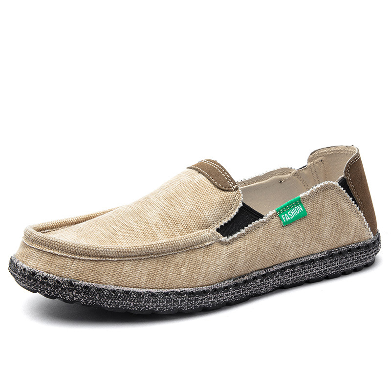 MEN'S COMFORTABLE SLIP-ON CASUAL SHOES WITH TIRE SOLES