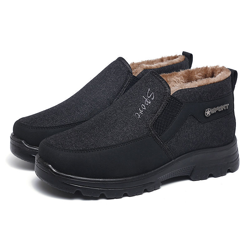 Men's Winter Fleece Non-slip Casual Shoes